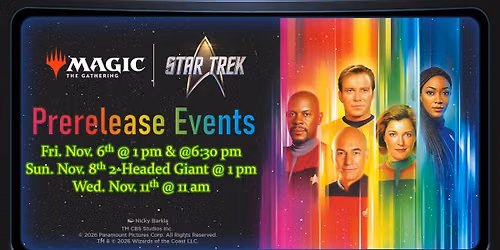 Dungeons & Dugouts MTG Star Trek Prerelease 