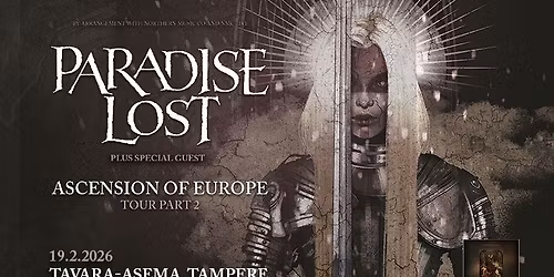 Paradise Lost (UK) 19.2. | Tavara-asema