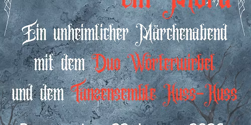 Radbod erz\u00e4hlt: Es war einmal ... ein Mord!