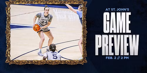 Parking Xavier Musketeers at St. John's Red Storm Womens Basketball