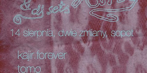 \ud80c\ude86\u0f80\u0f72Koronka Party\ud80c\ude87\u0f80\u0f72 live acts & dj sets \/\/ 14 sierpnia @ Dwie Zmiany