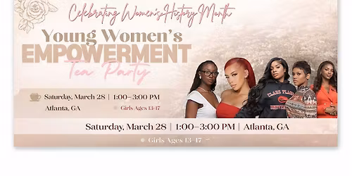 Young women\u2019s youth entrepreneur empowerment Tea party