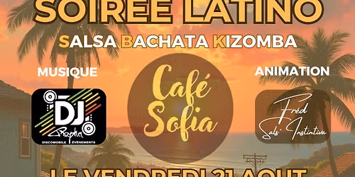 SOIREE LATINO SBK & STAGE OFFERT