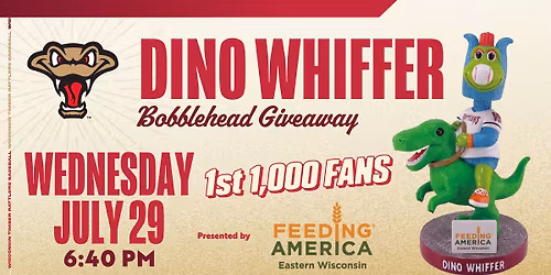 Dino Whiffer Bobblehead Giveaway