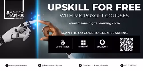 \ud83d\udce3 Pretoria, UPSKILL FOR FREE! \ud83c\udf89