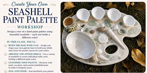 Seashell Paint Palette Class