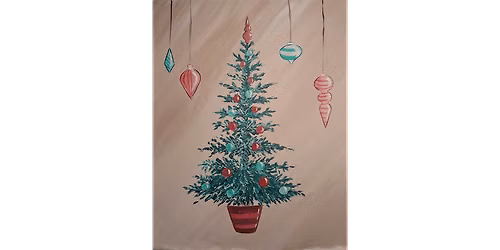 Merry and Bright Tree - Paint and Sip in Phoenix | Classpop!\u2122