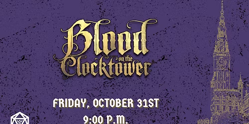 Halloween Blood on the Clocktower