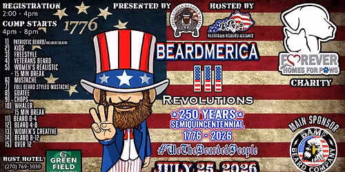 BEARDMERICA 3! Revolutions