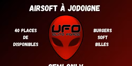 Partie d'airsoft le 23 novembre 2025 (SEMI ONLY)
