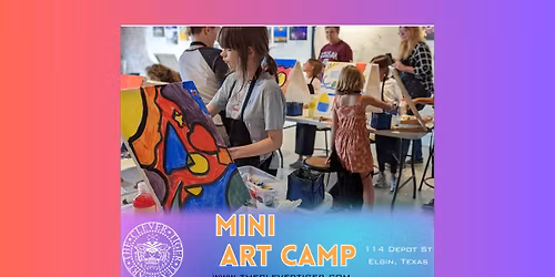 Mini Art Camp Holiday Edition