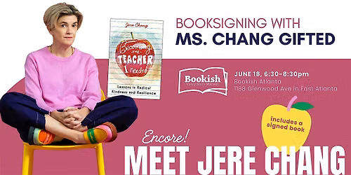 Encore Book Signing with Ms. Chang Gifted