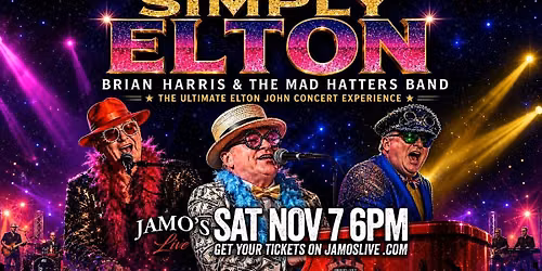 Saturday Early Show Simply Elton at Jamo's Live