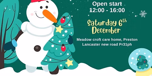 Christmas market at Meadow croft
