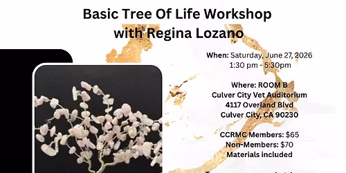 Fiesta of Gems Workshop - Basic Rock Tree of Life Making
