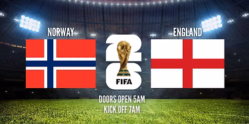 FIFA WORLD CUP - Norway vs England