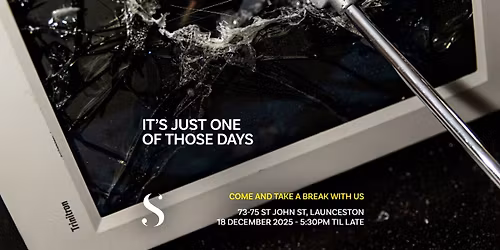 It's just one of those days... so come and get it