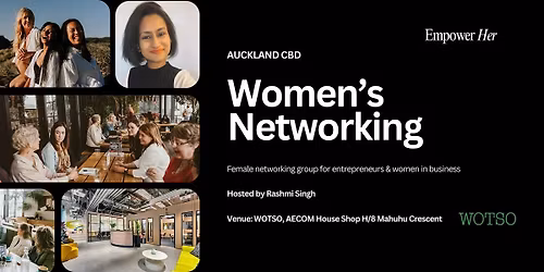 Auckland CBD - Empower Her Networking - Nervous System Regulation