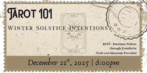 Winter Solstice Tarot 101