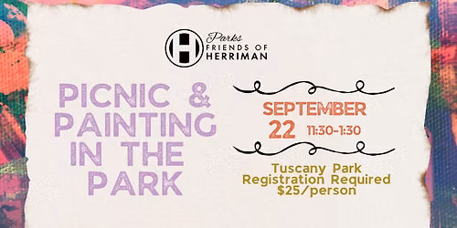 Ladies who Lunch Series - Picnic & Painting
