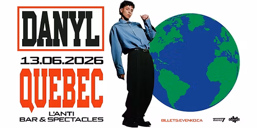 DANYL \/\/ Samedi 13 juin 2026 \/\/ L'Anti Bar & Spectacles