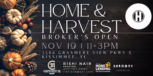 Home & Harvest | Broker's Open