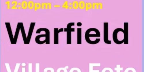 Warfield Village Fete 2026