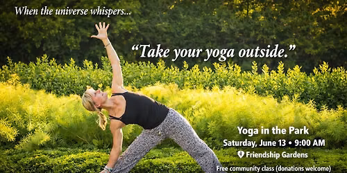 Yoga in the Park