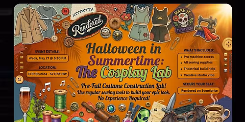 Halloween in Summertime: The Cosplay Sewing Lab