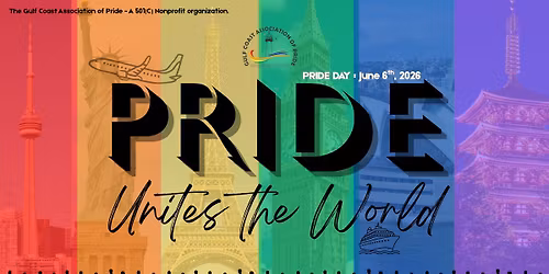 PRIDE UNITES THE WORLD - PRIDE DAY 2026