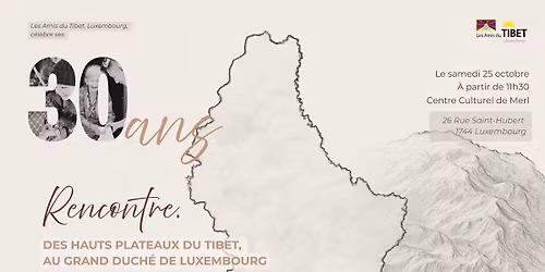 Les Amis du Tibet Luxembourg f\u00eatent leurs 30 ans
