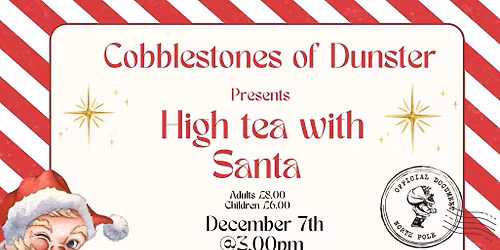High tea with Santa