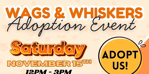 Wags & Whiskers Adoption Event @ Pet Supermarket Delray Beach
