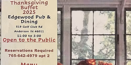 EDGEWOOD THANKSGIVING BUFFET