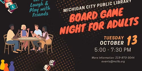 Board Game Night for Adults