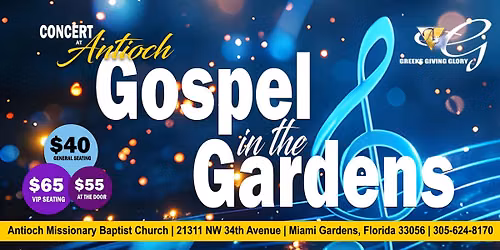 Antioch's Gospel in the Gardens