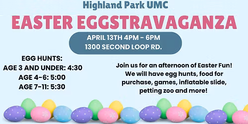 HPUMC Easter Eggstravaganza!