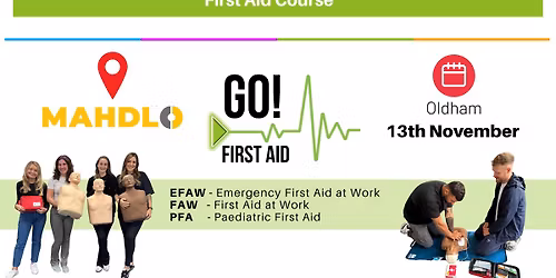 First Aid Training - Oldham.