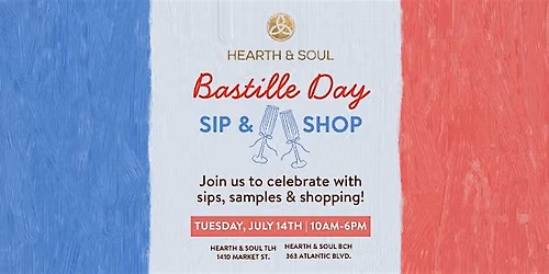 Bastille Day Sip & Shop