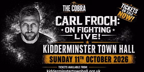 Carl Froch : On Fighting LIVE!