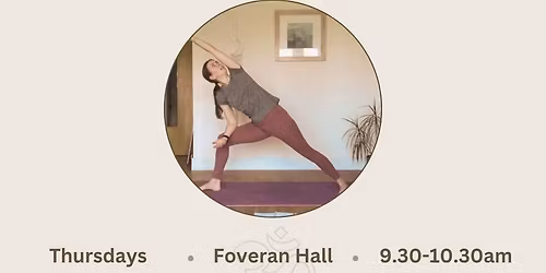 Thursday Morning Yoga - Foveran Village Hall - 9.30-10.30am