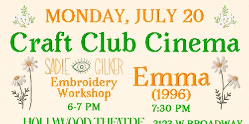 Craft Club Cinema with EMMA (1996) 
