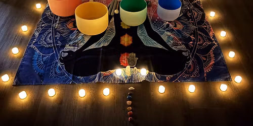 Soothing Sound Bath with Crystal Bowls, Gong, Reiki & Meditation