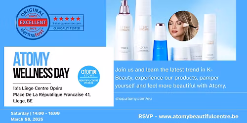 Atomy Wellness Day in Li\u00e8ge
