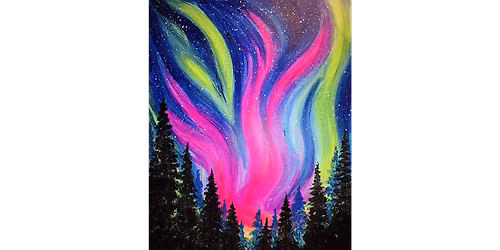 Electric Aurora - Paint and Sip in Sacramento | Classpop!\u2122