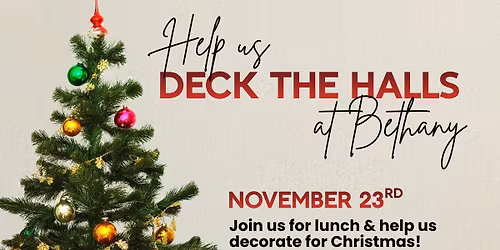 Deck the Halls at Bethany