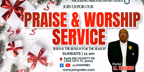 PMBC PRAISE & WORSHIP SERVICE 2025