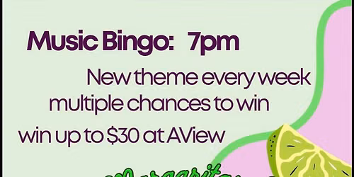 Music Bingo and Marg Monday