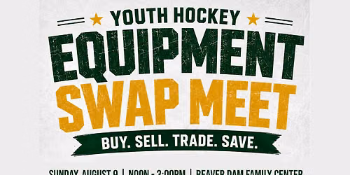 Youth Hockey Equipment Swap Meet