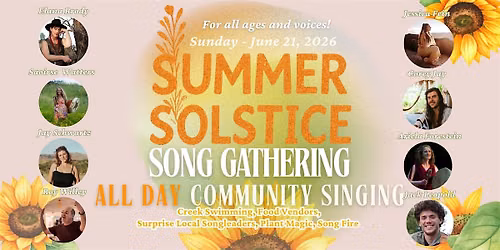 Summer Solstice Song Gathering